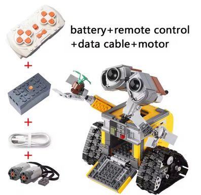 RC Roboter Baustein Set 687 Teile Motor App-Steuerung Technik Spielzeug NEU
