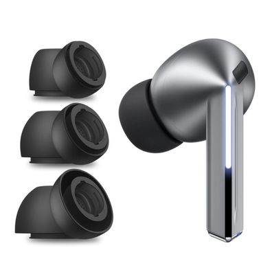 TechProtect Ear Tips für Samsung Galaxy Buds 3 Pro S/M/L Schwarz (3-teilig)