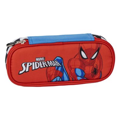 Spiderman Federmäppchen Oval Schlampermäppchen Kinder Schule