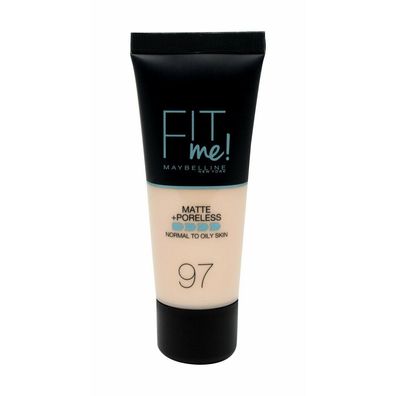 Maybelline New York Fit Me Matte & Poreless Foundation 97 Natural Porcelain 30ml