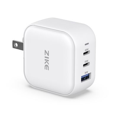 ZIKE Z265B 66W GaN USB-C 3-Port-Wandladegerät