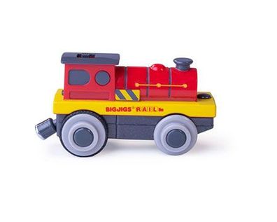 Leistungsstarke Rote Lokomotive (batteriebetrieben)