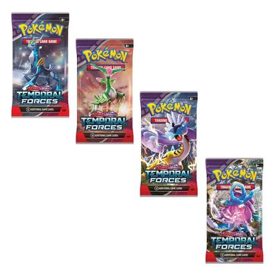 Pokemon Temporal Forces 1 bis 4 Booster (10-40 Karten) (CM2011252)