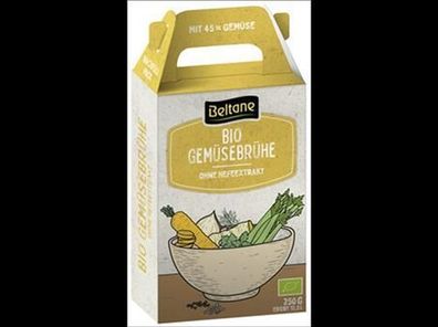 Beltane 3x Beltane Gemüsebrühe Nachfüllpackung, vegan, glutenfrei, lactosefrei 250g