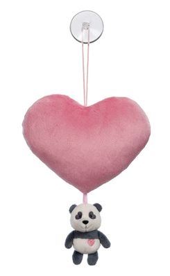 Plüschherz mit Kuscheltier Love Panda, NICI, 62616