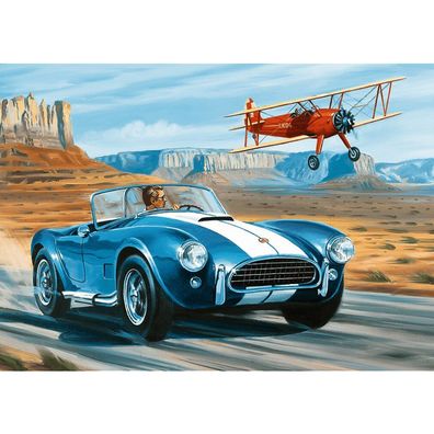 TREFL Puzzle Premium Plus Tea Time: Závod v pou&scaron; i 1000 dílků