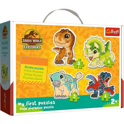 TREFL Baby-Puzzle Jursk Park 4in1 (3,4,5,6 dlks)