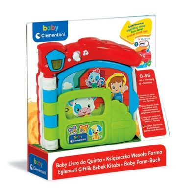 Interaktives Lernbuch: Bauernhof (Polnisch und Deutsch Sprache) Clementoni 17652