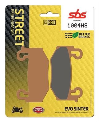 Bremsbelag SBS 1004HS Street Sinter für BMW 1300 23- 34117108409