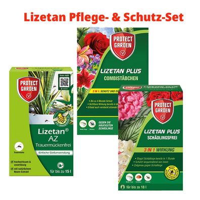 SET: Gesunde Zimmerpflanzen – Lizetan Pflege- & Schutz-Set