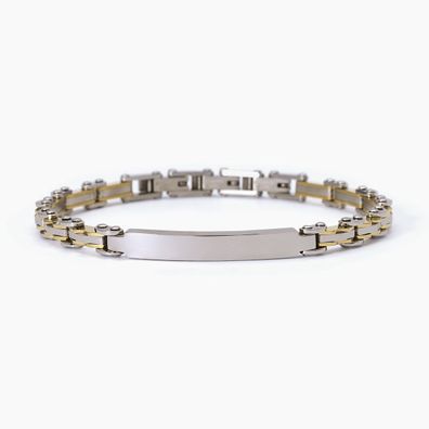2 Jewels Armband Unisex 232363 Edelstahl, PVD-Goldplattiert