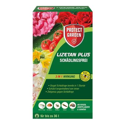 Lizetan Plus Schädlingsfrei 100ml - Bekämpft Blattläuse, Weiße Fliegen, Schildläuse,