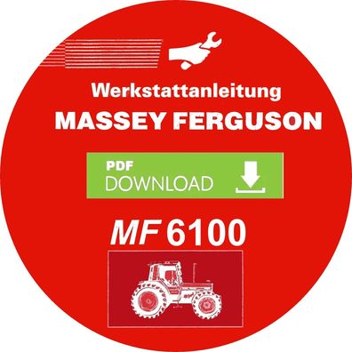 Werkstattanleitung Massey Ferguson SERIE 6100