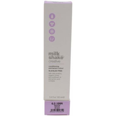 milk shake Creative Conditioning Permanent Colour 6.0 More Natural dark blond 100ml