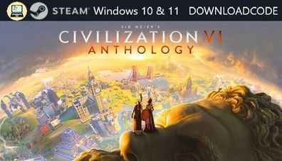 Computer Spiel Sid Meiers Civilization 6 Anthology für Windows STEAM Game Code