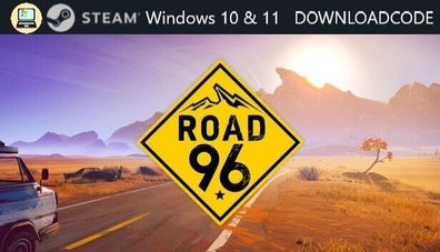 NEU PC Computer Spiel Road 96 für Windows 10 11 STEAM Download Code Game Key NEW