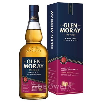 Glen Moray Sherry Cask Finish 0,7 l - Single Malt Scotch Whisky