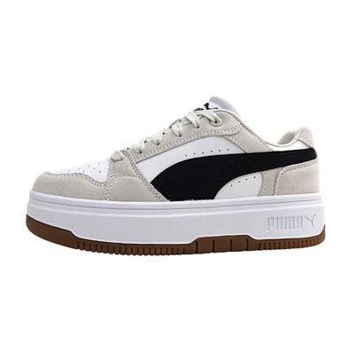 Puma Rebound Femme Low 402593 Weiß white/black 01