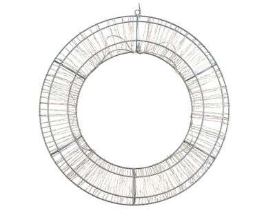 Livarno home LED-Deko-Beleuchtung Weihnachtsbeleuchtung Rund mit Timer * B-Ware