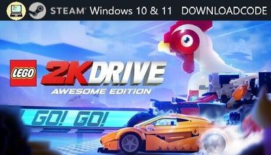 NEU PC Computer Spiel LEGO 2K Drive Awesome Edi. für Windows 10 11 STEAM Code