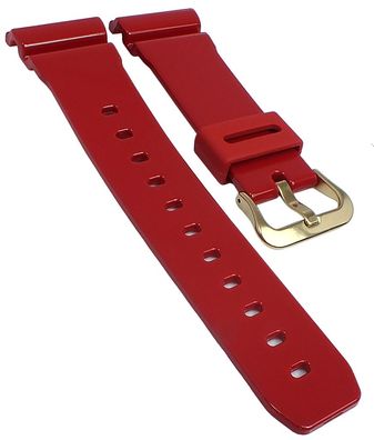 Casio G-Shock Herren | Uhrenarmband Resin rot GW-M5630A-4 DW-6930A-4