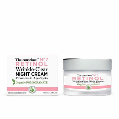 Retinol wrinkle-clear night cream organic pomegranate 50ml