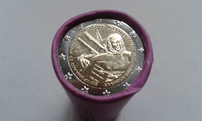 Rolle 25 x 2 euro 2025 Griechenland Bouboulina 2 euro 2025 Rolle Bouboulina