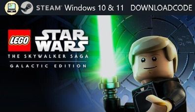 NEU Computer Spiel LEGO Star Wars The Skywalker Saga Galactic Edt Key für STEAM