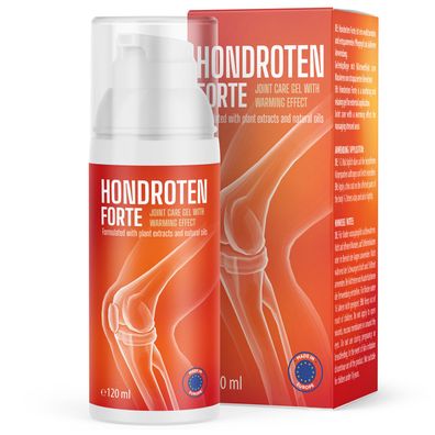 Hondroten Forte Gel | Pflege für Gelenke & Muskeln | mit Wärmeeffekt | 120ml Inhalt