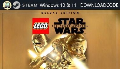 NEU Computer Spiel LEGO Star Wars Das Erwachen der Macht Dlx Game Key für STEAM