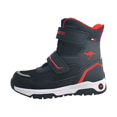 KangaRoos K-MJ Camp V 10223-5053 Schwarz jet black/ fiery red 5053