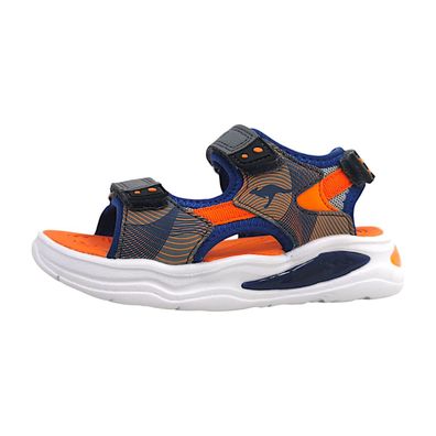 KangaRoos K-SLS Ruffy 10151/2124 Grau steel grey/flame 2124