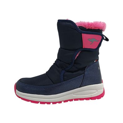 KangaRoos K-PE Belle RTX 18937/4204 Blau dark navy/daisy pink 4204