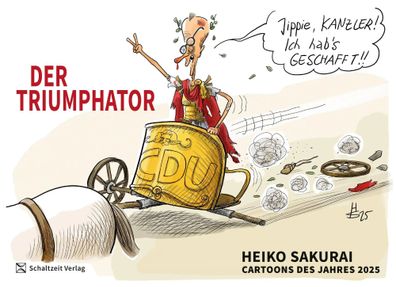 Cartoons des Jahres 2025 | Heiko Sakurai | Taschenbuch | Cartoon-Jahresbände
