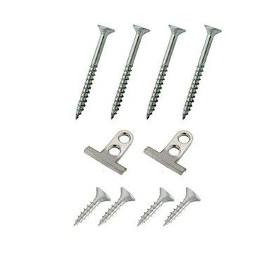 2 x Frontbefestigungset passend für Bosch Siemens Neff Halterung Spülmaschine VA