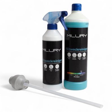 MILURY Allzweckreiniger mit Sprühflasche & Dosierkugel 20 ml