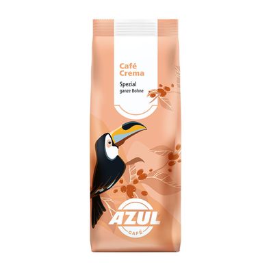 Azul Kaffee Crema Spezial 6 x 1000g ganze Bohne