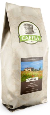 Caffia Tarent Espresso 6 x 1kg ganze Bohne