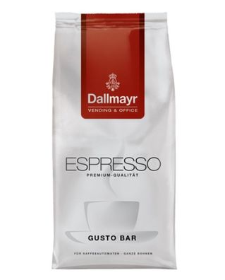 Dallmayr Espresso Gusto Bar 8 x 1kg ganze Bohne