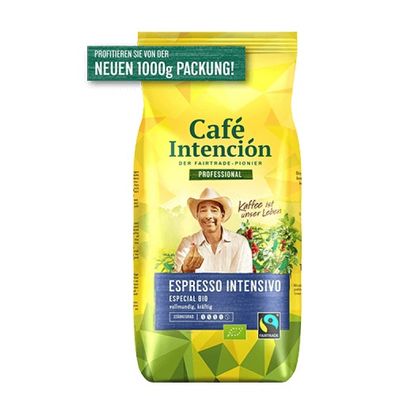 Darboven Intencion BIO/FT Espresso 6 x 1k g ganze Bohne