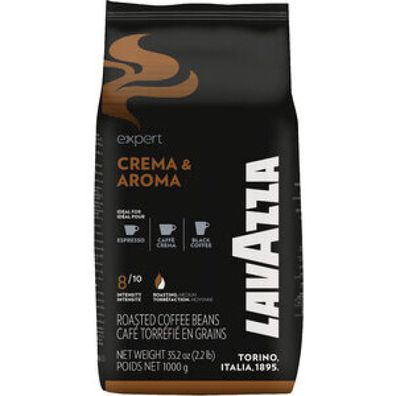 Lavazza Expert Crema & Aroma 6 x 1kg Ganze Bohne