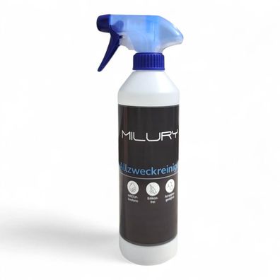 MILURY Allzweckreiniger Sprühflasche 500ml | Leer