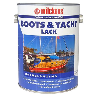 Wilckens BOOTS- UND Yachtlack Hochglaenzend 0.75 LTR Speziallack Bootslack