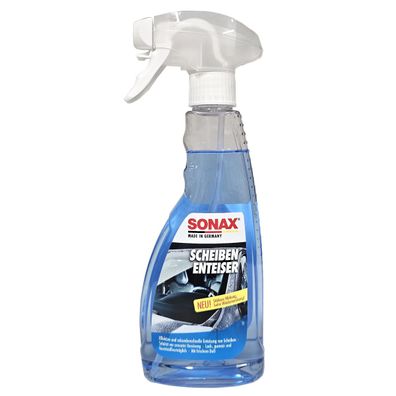SONAX Scheibenenteiser Enteiser-Spray Sprühflasche Enteiser 500ml Flasche 03312410