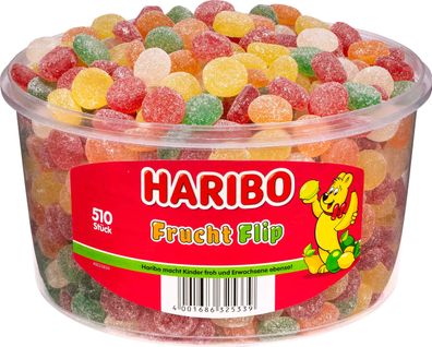 Haribo Frucht Flip 510 Stück 1,275 kg