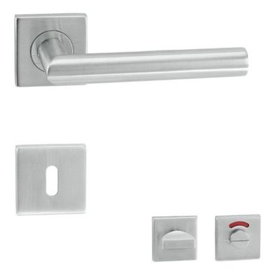 Amazonas Baumanti Türdrücker-Rosetten-Garnitur Gehrungsform mit quadratischer Rosette