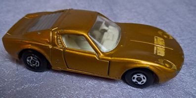 Lamborghini Miura gold mit roter Bodenplatte, Matchbox Superfast 33