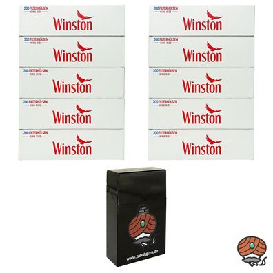 10 Pack Winston Filterhülsen + Box