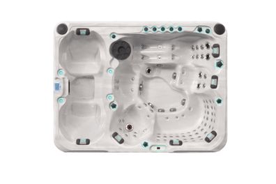 ICE Elevate DUO Eisbad & Whirlpool in Einem 305 x 228 x 110