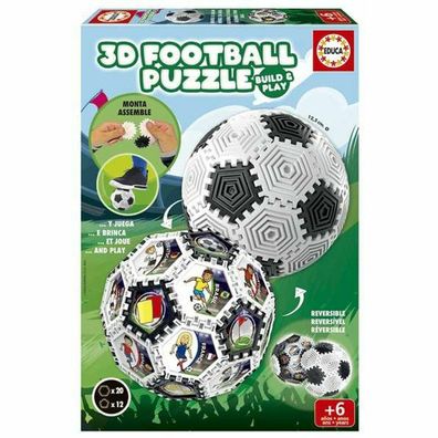 3D Puzzle Educa (32 pcs) Fussball